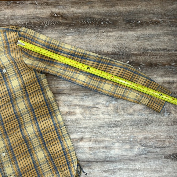 Ralph Lauren Double RL RRL Work Shirt Mens Size M Button Down Cotton Check Plaid - Picture 9 of 14